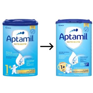 Formula de lapte praf Nutri Biotik 1+, 1-2 ani, 800 g, Aptamil