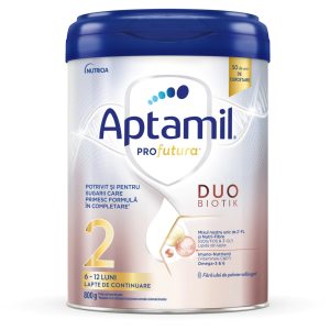 Lapte praf Aptamil ProFutura 2, 6-12luni, 800g, Nutricia