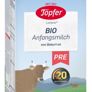 Lapte praf Bio Pre Lactana, +0 luni, 600g, Topfer
