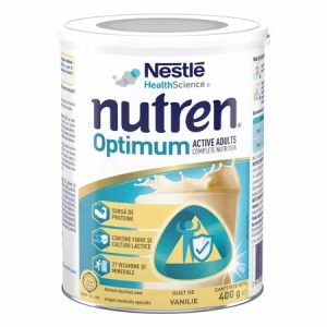 Lapte praf Nutren Optimum +4 ani, 400g, Nestle