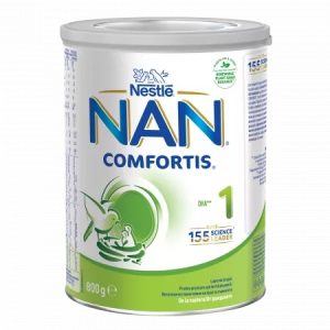 Lapte praf pentru sugari Nan 1 Comfortis +0 luni, 800g, Nestle