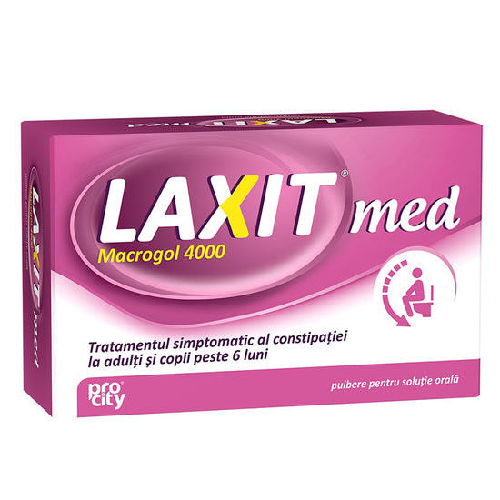 Laxit Med, 5 grame/plic, 20 Plicuri, Fiterman Pharma