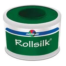 Leucoplast din matase Rollskin, 5m x 2.5cm, Master-Aid