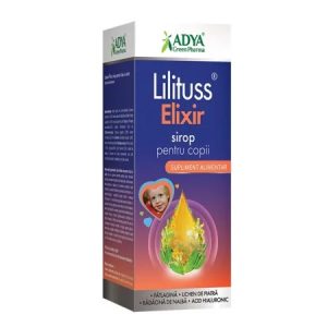 Lilituss Elixir Sirop pentru copii, 180ml, Adya Green Pharma