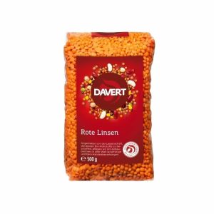 Linte rosie bio, 500g, Davert