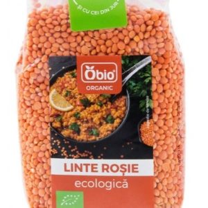 Linte rosie Eco, 400g, Obio