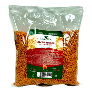 Linte Rosie decorticata, 500 g, Sanovita