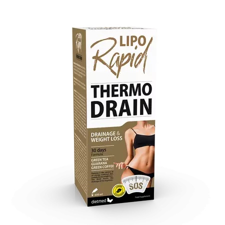 Lipo Rapid Thermo Drain, 600ml, Dietmed