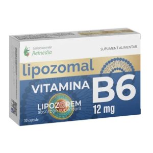 Lipozomal B6 12mg, 30 capsule, Remedia