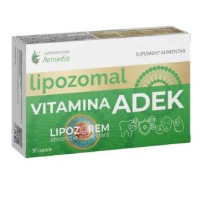 Lipozomal Vitamina ADEK, 30 capsule, Remedia