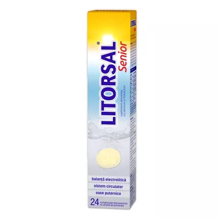 Litorsal Senior 24 comprimate Zdrovit – Electroliti pentru seniori