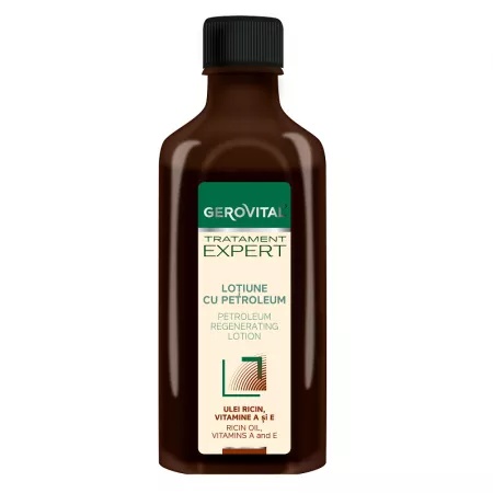 Lotiune cu petroleum – Gerovital Tratament Expert, 100 ml