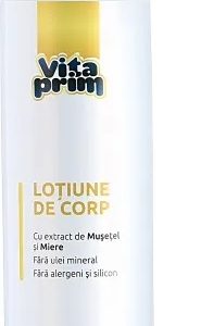 Lotiune de corp cu extract de musetel si miere Baby Care, 150ml, VitaPrim