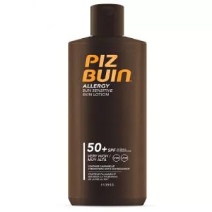 Lotiune de protectie solara pentru piele sensibila cu SPF50+ Allergy, 200ml, Piz Buin