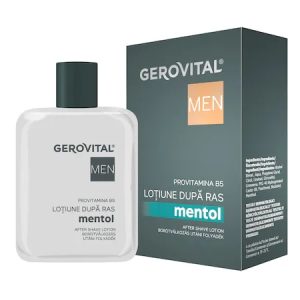 Lotiune dupa ras cu Mentol, 100ml, Gerovital Men 342