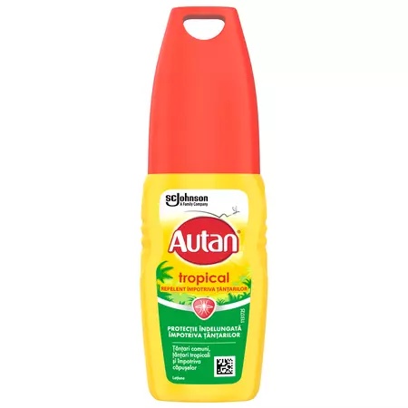 Lotiune impotriva tantarilor Tropical, 100 ml, Autan