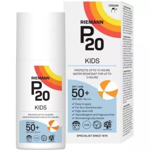 Lotiune protectie solara P20 copii SPF50, 200ml, Riemann