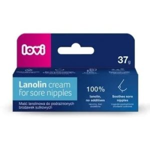 LOVI Crema cu Lanolina pentru mamelon, 37g 14/001