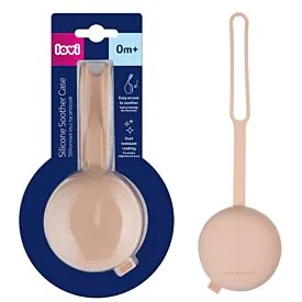 LOVI Cutie depozitare suzeta silicon roz, 51/032