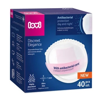 LOVI Tampoane san discreet elegance 40 buc alb 19/602