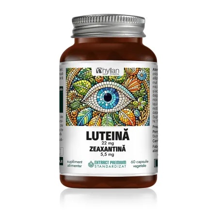 Luteina si Zeaxantina, 60 capsule vegetale, Hyllan Pharma