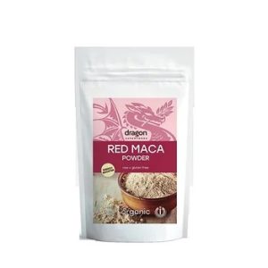 Maca rosie pulbere Bio, 100g, Dragon Superfoods