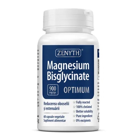 Magnesium Bisglycinate Optimum – 60 capsule, Zenyth