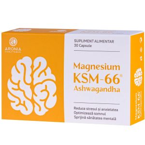 Magnesium KSM-66 Ashwagandha, 30 capsule, Aronia Charlottenburg