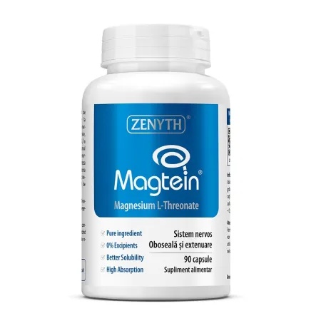 Magnesium L-Threonate Magtein, 90 capsule, Zenyth