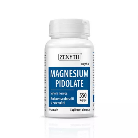 Magnesium Pidolate, 60 capsule, Zenyth