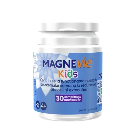 MagneVie Kids 30 comprimate mastecabile Sanofi – Supliment pentru copii