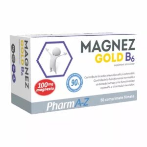 Magnez Gold B6, 50 comprimate filmate, PharmA-Z
