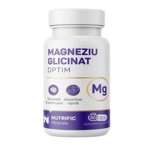 Magneziu glicinat, 60 capsule, Nutrific