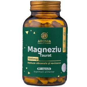 Magneziu Taurat 1000mg, 90 capsule, Aronia Charlottenburg