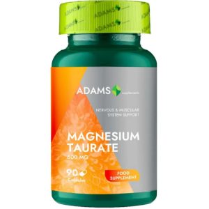 Magneziu Taurate, 90 capsule, Adams
