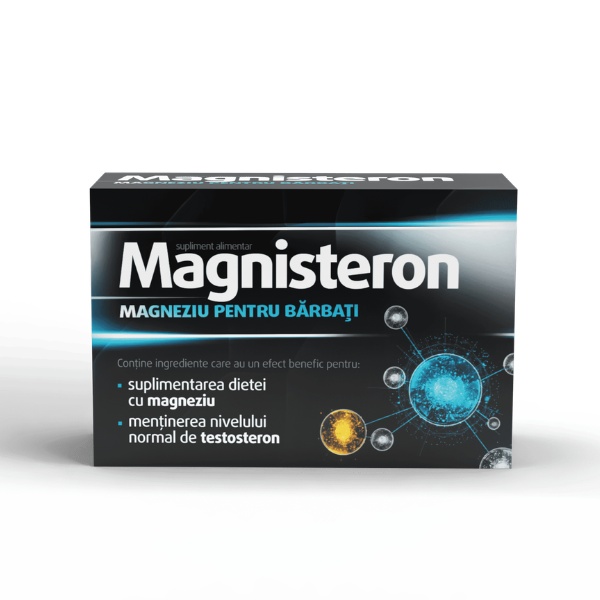 Magnisteron Magneziu pentru barbati, 30 comprimate, Aflofarm