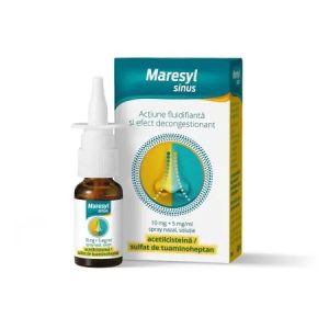 Maresyl sinus 10 mg+5 mg/ml, spray nazal ,soluție, Dr.Reddy's Laboratories