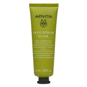 Masca de fata pentru exfoliere profunda cu extract din masline, 50ml, Apivita