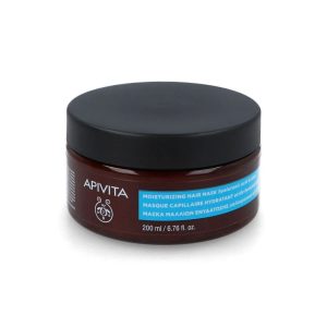 Masca de par hidratanta cu ulei de masline si jojoba, 200ml, Apivita