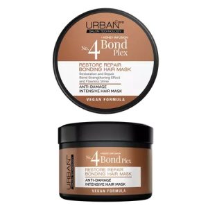 Masca de par intensiva pentru reparare si restaurare Blond Plex No.4, 230ml, Urban Care