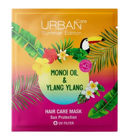 Masca de par pre-samponare cu ulei de Monoi si Ylang Ylang Summer Edition, 50 ml, Urban Care