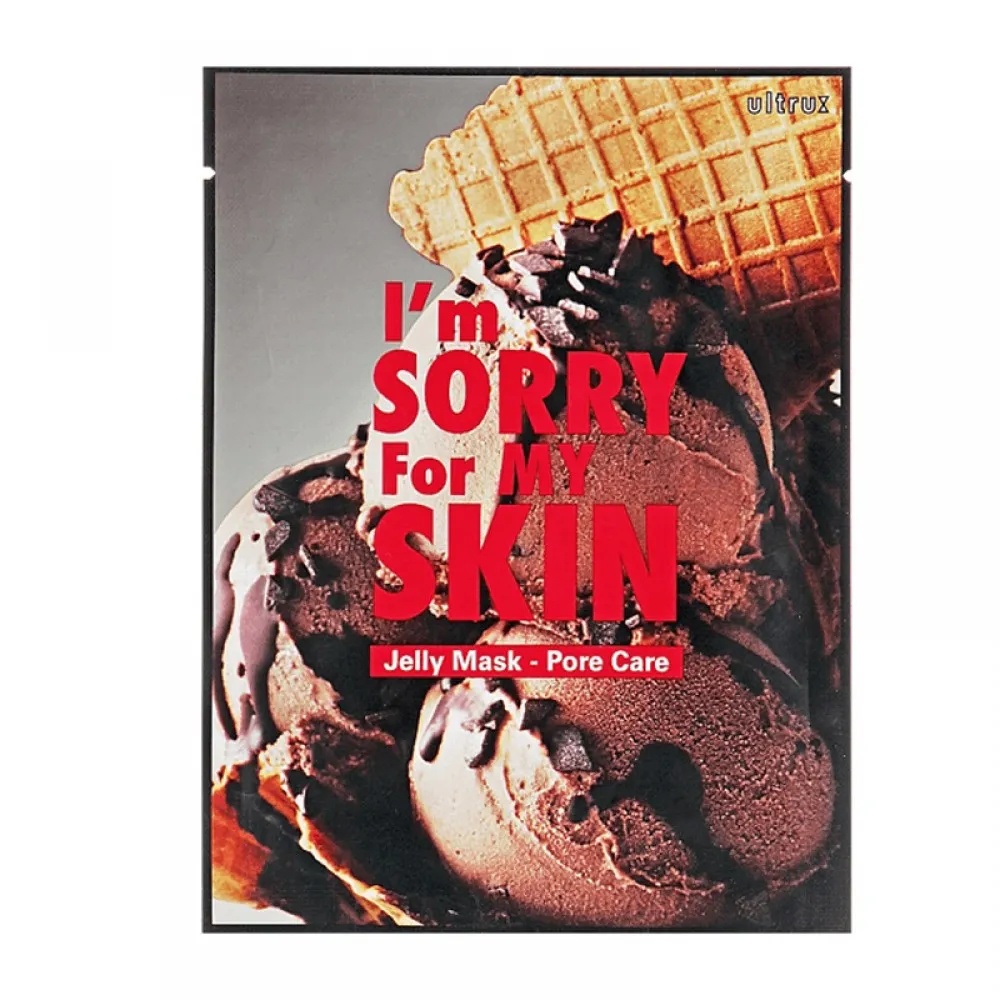 Masca faciala cu efect de exfoliere si ingrijirea porilor, 33ml, I'm Sorry for My Skin