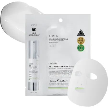 Masca faciala in 2 pasi tip servetel Reedle Shot, 1.5 g, VT Cosmetics