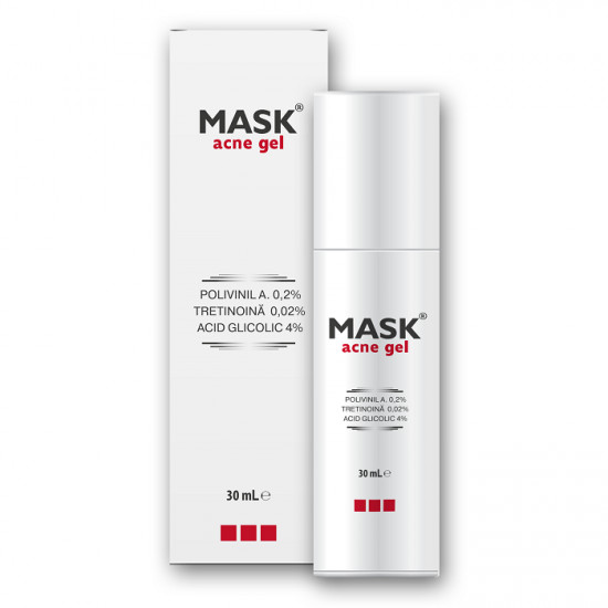 Mask gel pentru tratamentul comedoanelor inchise si deschise, 30 ml, Solartium