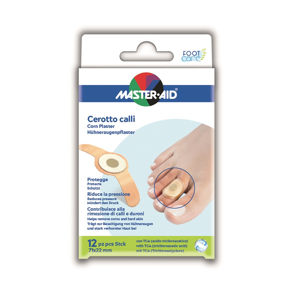 MASTER-AID Foot Care plasturi bataturi x12buc