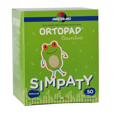 MASTER-AID Ocluzor copii ORTOPAD Simpaty Regular 85x59 mm x50buc