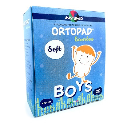 MASTER-AID Ocluzor copii ORTOPAD SOFT Boys 76x54 mm x20buc