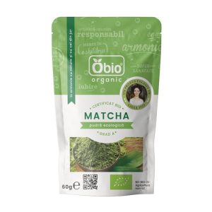 Matcha ceai verde eco, 60g, OBio