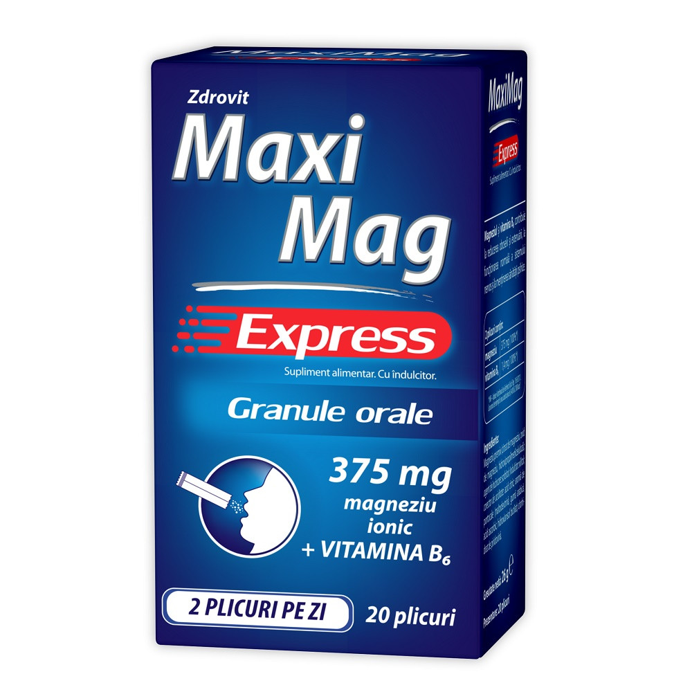 Maximag Express, 20 plicuri, Zdovit