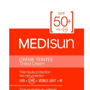 Medisun Crema colorata fata light tint SPF50+, 40 ml, ACM